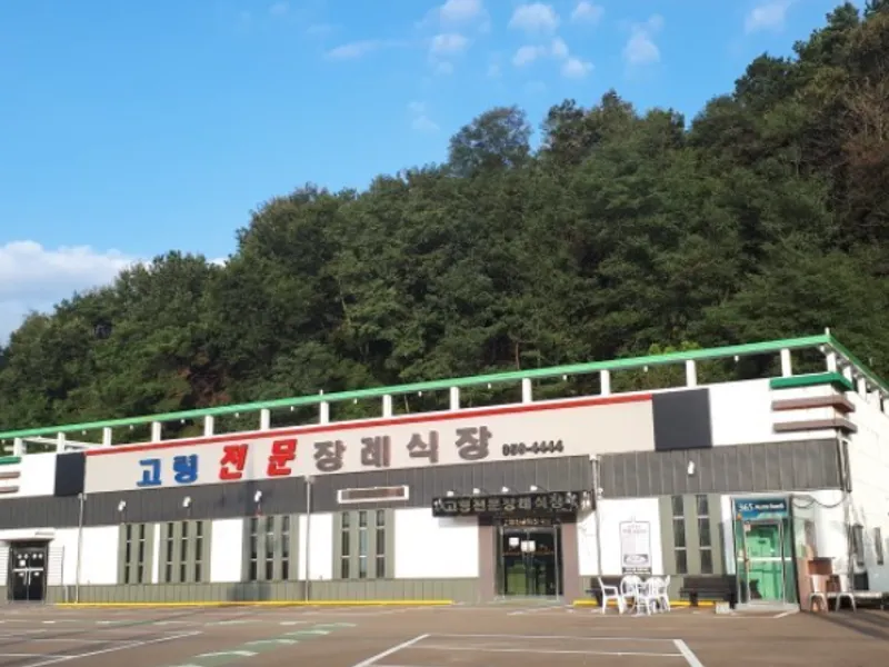 고령전문장례식장 장례식장 외관 전경 및 주차장 상세 사진 1