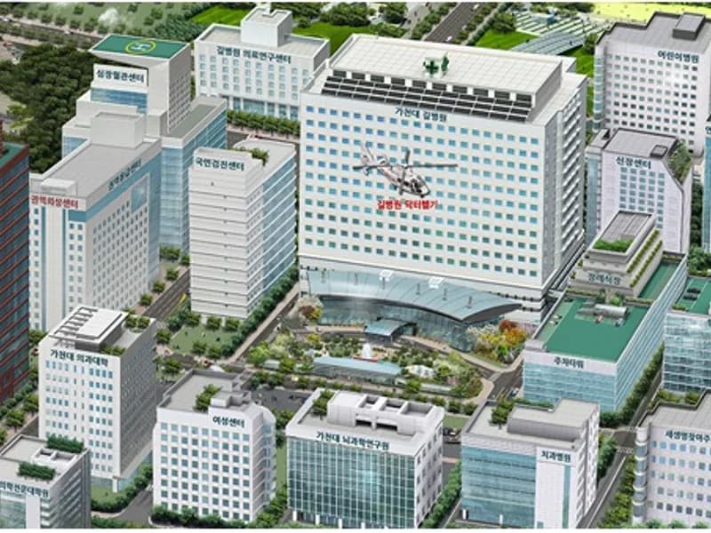 길병원장례식장 장례식장 외관 전경 및 주차장 상세 사진 1