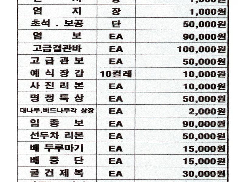 송산장례식장 장례식장 빈소, 안치실 등 내부 시설 상세 사진 6