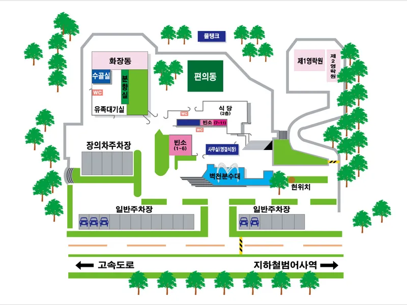 부산영락공원장례식장 장례식장 빈소, 안치실 등 내부 시설 상세 사진 4
