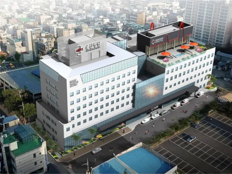 울산병원장례식장 장례식장 외관 전경 및 주차장 상세 사진 1