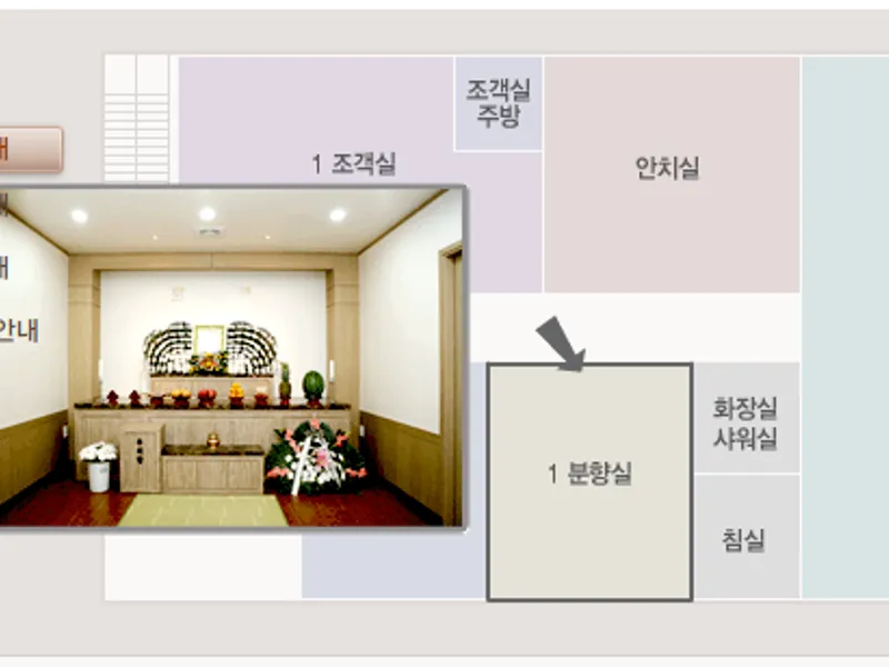 한성병원장례식장 장례식장 빈소, 안치실 등 내부 시설 상세 사진 3