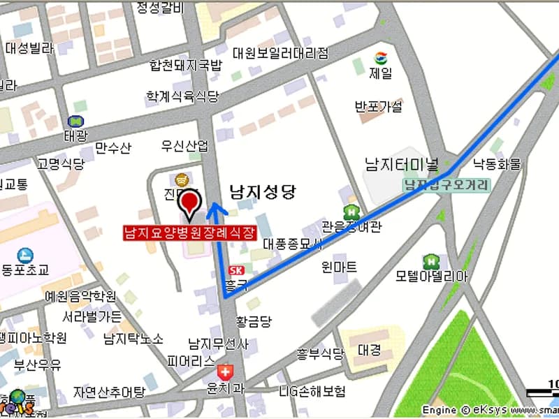 남지요양병원장례식장 장례식장 빈소, 안치실 등 내부 시설 상세 사진 3