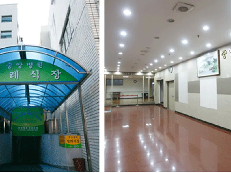 순천중앙병원장례식장 장례식장 외관 전경 및 주차장 상세 사진 1