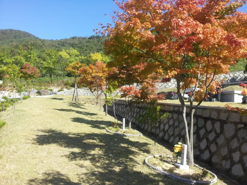 undefined 친환경 자연장지 함양하늘공원(자연장지) 수목장/잔디장 추모목 전경 3