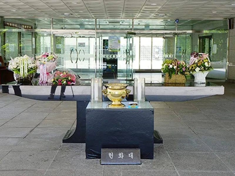 undefined 추모시설 수원시연화장 추모의집 납골당(봉안당) 안치단 및 제례실 시설 사진 2