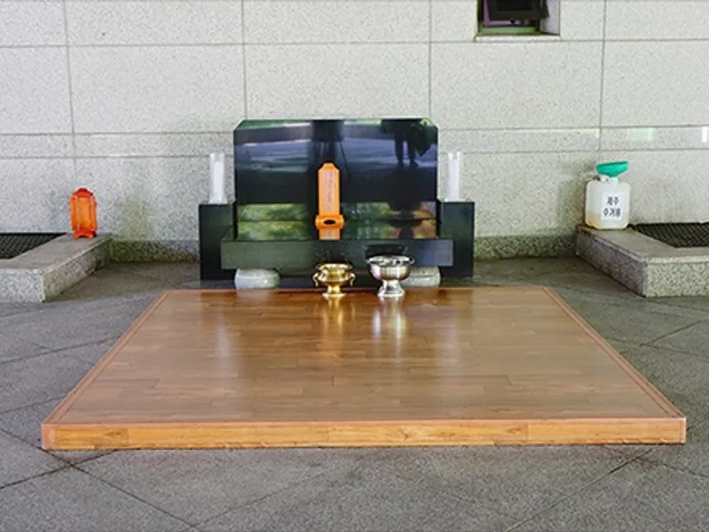 undefined 추모시설 수원시연화장 추모의집 납골당(봉안당) 안치단 및 제례실 시설 사진 3
